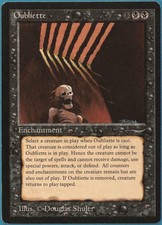 Oubliette (a Dark) Arabian Nights NM Black Common MTG CARD (ID# 236289) ABUGames