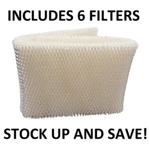 Humidifier Filter for Essick Air MoistAir MA-1201 EA1201 (6 Pack) - Picture 1 of 1