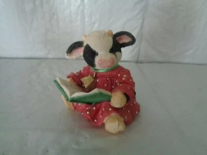 1994 Mary's Moo Moos - "A Christmas Cowal"" Figura de vaca # 651648 - Imagen 1 de 2