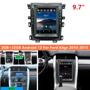 For 2010-15 Ford Edge Carplay Android Auto WiFi Stereo Radio GPS Navigation 9.7" - Picture 1 of 24