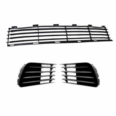 For 2004-2009 TOYOTA PRIUS Front Lower Bumper Grille  Fog Lamp Cover Set 3pc - Изображение 1 из 4