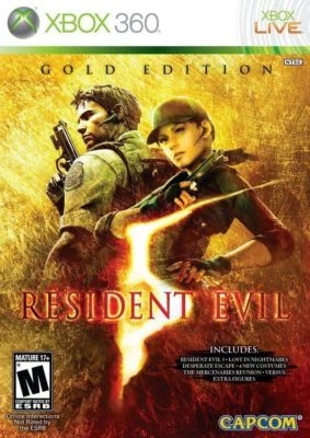 Resident Evil 5 -- Gold Edition (Microsoft Xbox 360, 2010) *COMPLETE*  - Image 1 of 2