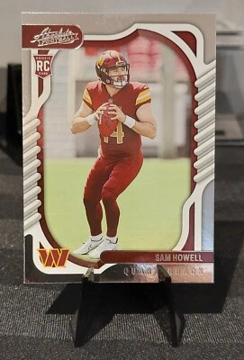 2022 Panini Absolute Sam Howell Rookie No.105 Commanders - Image 1 of 2