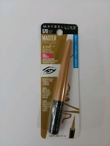Maybelline Master Precise Ink Metallic Liquid Eyeliner 570 SOLAR GOLD New - Picture 1 of 3