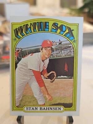 1972 Topps #662 Stan Bahnsen NM+ White Sox HIGH NUMBER HIGH GRADE  - Image 1 of 3