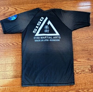 Camisa de compresión Gracie Jiu Jitsu Team 5150 artes marciales para hombre mediana Muay Thai - Imagen 1 de 5