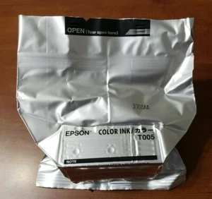 EPSON COLOR INK CARTRIDGE T005 New Sealed Open Box - Picture 1 of 2