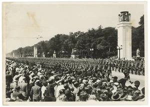 Orig. PRESSE Foto Parade Legion Condor Spanien Soldaten in BERLIN 1939 - Bild 1 von 2