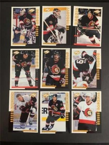 1997-98 Score Ottawa Senators Team Set 9 Cards - Bild 1 von 1
