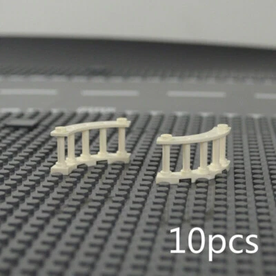 Piezas de ciudad para kits LEGO casa cerca pared escaleras pilar bloques de construcción juegos hágalo usted mismo Foto 1 de 4