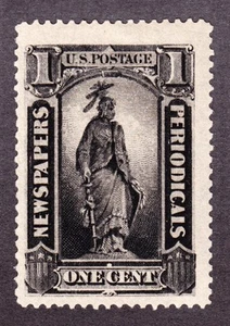 US 1c PR81 Newspaper Periodical Mint VF-XF OG H Jumbo SCV $95 - Picture 1 of 2