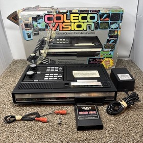 Colecovision Console Bundle CIB IN BOX Lot With Game Fully TESTED WORKING READ