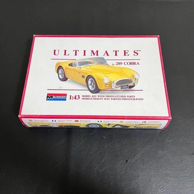 Monogram COBRA 289 1/43 Model Kit Plastic Scale 1 43 Unassembled Edition - Image 1 of 2