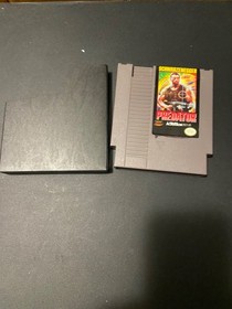Original Nintendo NES Video Game Schwarzenegger Predator w/ Generic sleeve