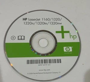 Hp Laserjet 1160/1320/1320N/1320TN/1320NW Series Printer Software Driver CD DVD - Picture 1 of 1