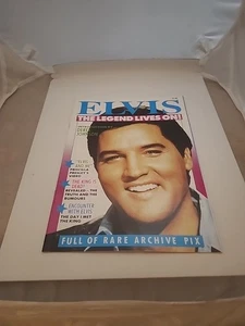 ELVIS THE LEGEND LIVES ON MAGAZINE - ELVIS PRESLEY COVER COOL STUFF!!! - Foto 1 di 1