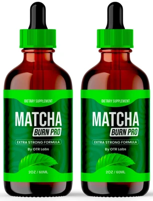 Matcha Burn Pro Drops - MatchaBurn fórmula extra fuerte para bajar de peso 60 porciones Foto 1 de 4