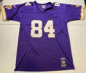 Randy Moss Reebok Jersey - X-Large (XL) - MN Vikings NFL - Picture 1 of 9