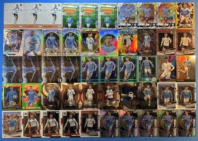 Lote de tarjetas Phil Foden - 2020-25 Topps & Panini (200) - Man City - Inglaterra Foto 1 de 4