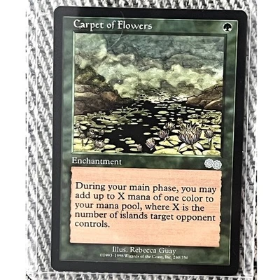 Carpet of Flowers – 1998 Urza’s Saga – Magic: The Gathering - Image 1 of 3