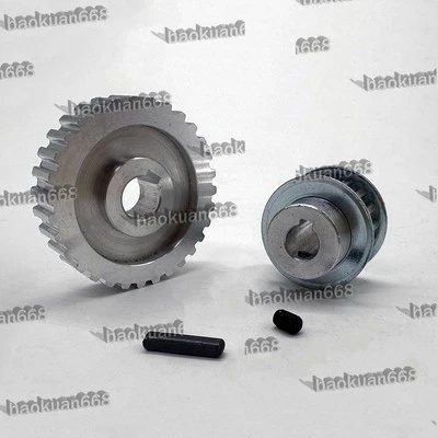 Synchronous Pulley Gear Motor Belt Gear Mini Lathe Metal Cutting Machine Gears - Image 1 of 4