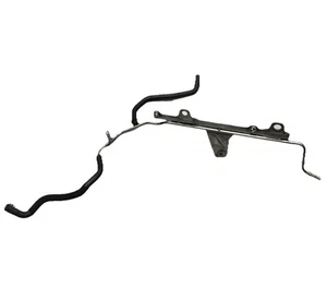 2008-2014 Audi TTS Mk2 Quattro Coupe Turbo Coolant Pipe Retainer & Hoses OEM - Picture 1 of 10