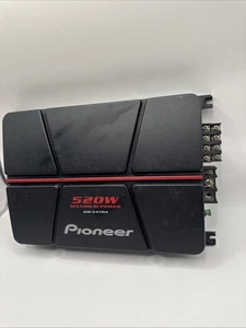 PIONEER - GM-A4704 Amplificador de audio para automóvil de 4 canales - Pico de 520 vatios  - Imagen 1 de 5