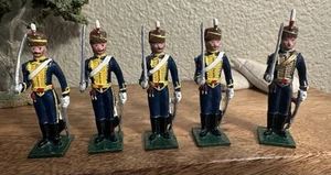 Blenheim Military Models B44 Gloucester Hussars 1896 Officer 5 Soldiers - Picture 1 of 10