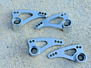 Brazos basculantes delanteros y rea de aluminio para Traxxas Slayer / Revo 2.5 / 3.3 Sil - Imagen 1 de 3