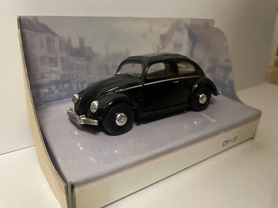 Dinky 1/43 - DY-6B 1951 Volkswagen Beetle Black Diecast Model Car in OVP 1990 - Bild 1 von 4