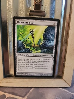 Thornbite Staff #145 (NM) Morningtide MOR Magic MTG - Image 1 of 4