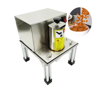 110V Desktop Commercial Electric Vegetable Dicing Machine With 4 Cutter Dies - Picture 1 of 18