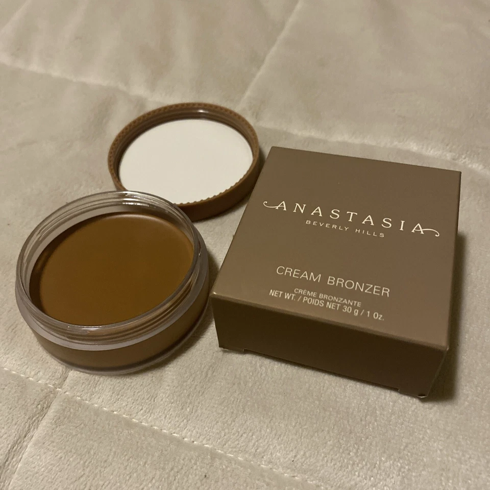 ANASTASIA BEVERLY HILLS CREAM BRONZER - AMBER - Full Size - New In Box - Image 1 of 1