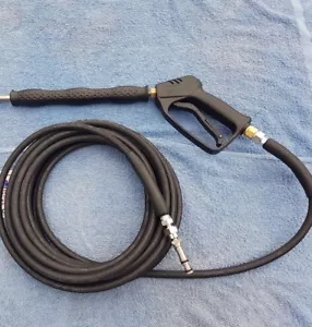 NILFISK P150 2-10 RUBBER 1W HOSE 10M, ST1100 TRIGGER, STAINLESS LANCE, 4IN1VARIO - Picture 1 of 12