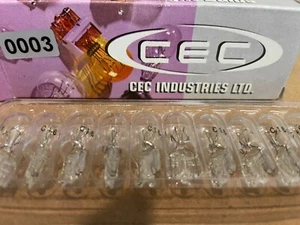 CEC Miniature Lightbulbs - 10 boxes of 10 Pack - #161 New Old Stock (0003) - Picture 1 of 3