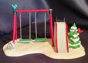 VINTAGE Dept 56 Winter Playground #54364 Hand Painted Accessory (read dis..) - Picture 1 of 16