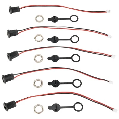 Connecteur de montage étanche de haute qualité type C pour stéréos (5 pack) - Photo 1/4