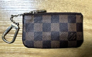 Louis Vuitton LV Damier Level Pochette Cles Monedero Llavero Llavero De Colección - Imagen 1 de 15