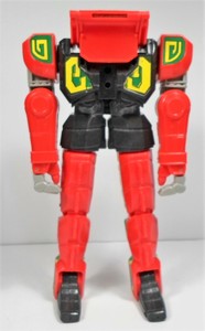 BANDAI VTG 1994 POWER RANGERS RED DRAGON THUNDERZORD INCOMPLETE DAIRANGER ROBOT