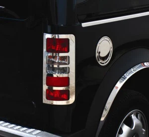 Chrome Rear Tail Light Trim Covers Set To Fit Ford Transit Connect (02-09) - Picture 1 of 3