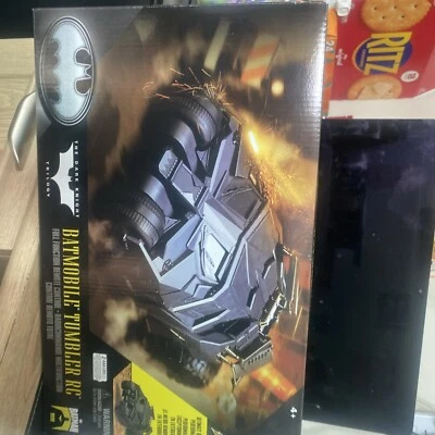 NEW Dark Knight Batman Batmobile Tumbler RC Car Remote Control DC Comics - Image 1 of 4