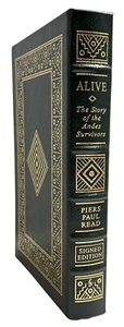 SIGNIERT Easton Press LEBENDIGE GESCHICHTE DER ANDEN-ÜBERLEBENDEN von Piers Paul FUSSBALL LESEN - Bild 1 von 11