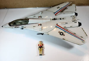 1983 SKYSTRIKER w/ Ace (incomplete) vintage G.I. Joe Playset Figure - Picture 1 of 16