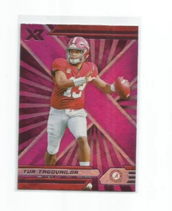 TUA TAGOVAILOA (Alabama) 2022 PANINI CHRONICLES XR PINK PARALLEL DRAFT PICKS #24 - Picture 1 of 1
