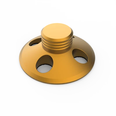 Aluminum Alloy LP Vinyl Turntable Record Weight Clamp Disc Stabilizer 107g - Image 1 of 4