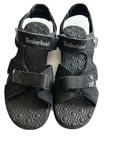 Scarpa sandalo TIMBERLAND ragazzo nero impermeabile junior cercatore avventura TG 6
