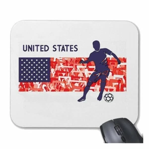 MOUSEPAD MAUSPAD UNITED STATES USA AMERIKA FUSSBALL FOOTBALL DEUTSCHLAND GERMANY - Bild 1 von 1