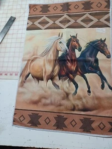 2er Set Küchen Geschirrtücher Pferde und Azteken - Bild 1 von 1