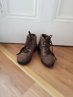 VASQUE womens brown cowhide upper lace up trekking walking hiking Gore-tex boots