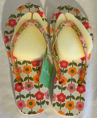 Chanclas Vera Bradley para mujer talla mediana folclóricas nuevas con etiquetas Foto 1 de 4